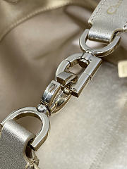 Dior Toujours Light gold hardware bag size 37×20×28.5cm - 6
