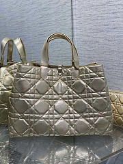 Dior Toujours Light gold hardware bag size 37×20×28.5cm - 5