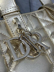 Dior Toujours Light gold hardware bag size 37×20×28.5cm - 3