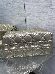 Dior Toujours Light gold hardware bag size 37×20×28.5cm - 2