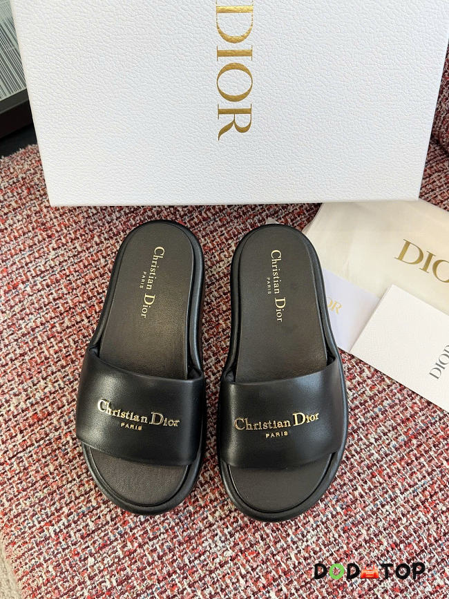 Dior sandals Platform black 4cm - 1
