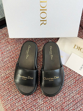 Dior sandals Platform black 4cm