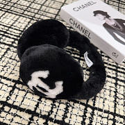 Chanel Earmuffs Shearling  black - 4