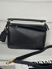 LOEWE  Featherlight Puzzle black size 24x10.5x16.5cm - 2