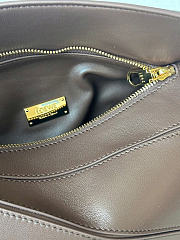 LOEWE Featherlight Puzzle brown size 24x10.5x16.5cm - 3