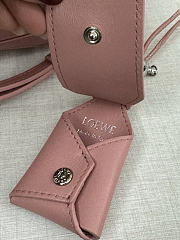 LOEWE Featherlight Puzzle pink bag size 17.5x7.5x12.5cm - 4