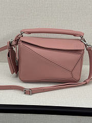 LOEWE Featherlight Puzzle pink bag size 17.5x7.5x12.5cm - 5