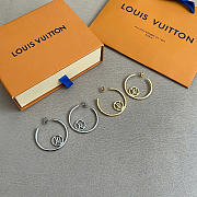LV earring gold/silver - 1