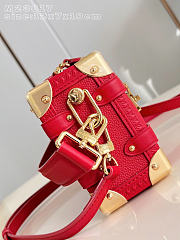 Louis Vuitton  M28333 New Side Trunk PM Bag red size 12.5 x 7.5 x 19 cm - 5