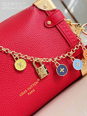 Louis Vuitton  M28333 New Side Trunk PM Bag red size 12.5 x 7.5 x 19 cm - 3
