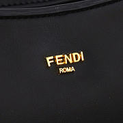 Fendi olock black bag size 2x6x12cm - 4