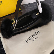 Fendi olock black bag size 2x6x12cm - 2