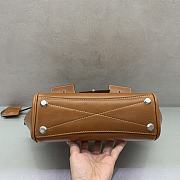 Balenciaga Twist-Lock Top Handle Bag brown size 24x10x17cm - 5