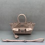 Balenciaga Twist-Lock Top Handle Bag pink  size 24x10x17cm - 1