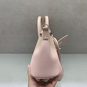 Balenciaga Twist-Lock Top Handle Bag pink  size 24x10x17cm - 5