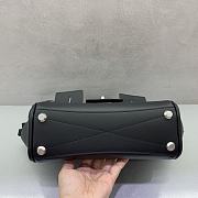 Balenciaga Twist-Lock Top Handle Bag black size 24x10x17cm - 2