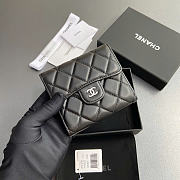 Chanel wallet black size 105x11.5x3cm - 1