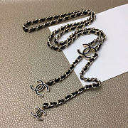 Chanel belt black - 01 - 2