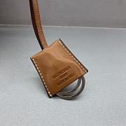 Balenciaga shoulder brown bag size 22×13×5cm  - 2