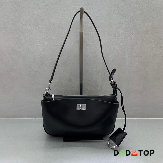 Balenciaga shoulder black bag size 22×13×5cm - 1