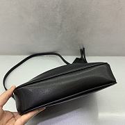 Balenciaga shoulder black bag size 22×13×5cm - 3