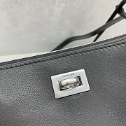 Balenciaga shoulder black bag size 22×13×5cm - 2
