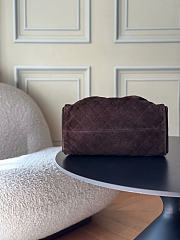 Chanle hobbo bag Chocolate brown size 40x30x15cm - 4