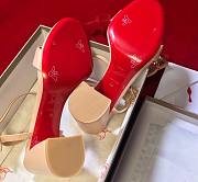 Christian Louboutin Miss Jane 85 leather sandals - 3