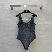 Gucci Chenille bodysuit with GG crystals - 01 - 1