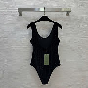 Gucci Chenille bodysuit with GG crystals - 03 - 1