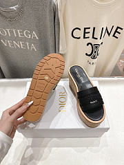 Dior Wedge sandals black - 4