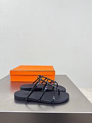 Hermes Mykonos sandal black - 2