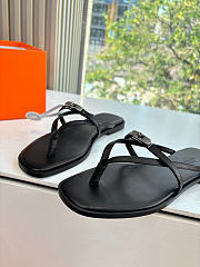 Hermes Miss Sandal in Calfskin black - 3
