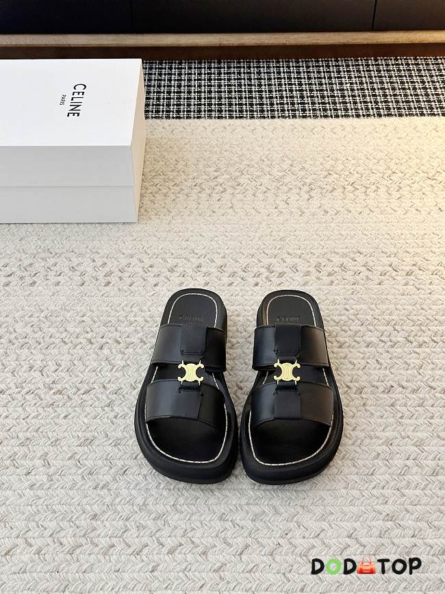 Celine sandals black - 01 - 1