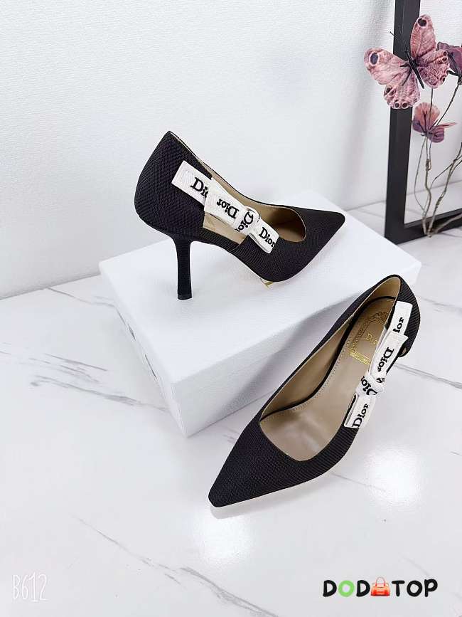 Dior J’adior Slingback Pump black Fabric 9.5cm - 1