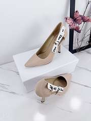 Dior J’adior Slingback Pump beige Fabric 9.5cm - 1