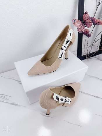 Dior J’adior Slingback Pump beige Fabric 9.5cm
