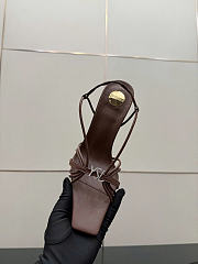 YSL JERRY sandals in smooth leather heels 8cm - 01 - 4