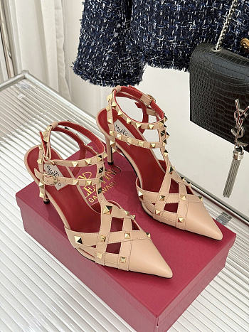 Valentino Studdy Kidskin Pumps 100mm - 02