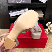 Valentino Coeur Royal Platform Sandal In Kidskin 115 mm - 01 - 5