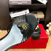 Valentino Coeur Royal Platform Sandal In Kidskin 115 mm - 02 - 4