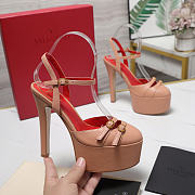 Valentino Crasher Platform Pumps in Kidskin 145 mm - 01 - 3