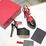 Valentino Crasher Platform Pumps in Kidskin 145 mm - 02 - 2