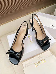 Dior Bow Heeled Slingback Sandal  - 3