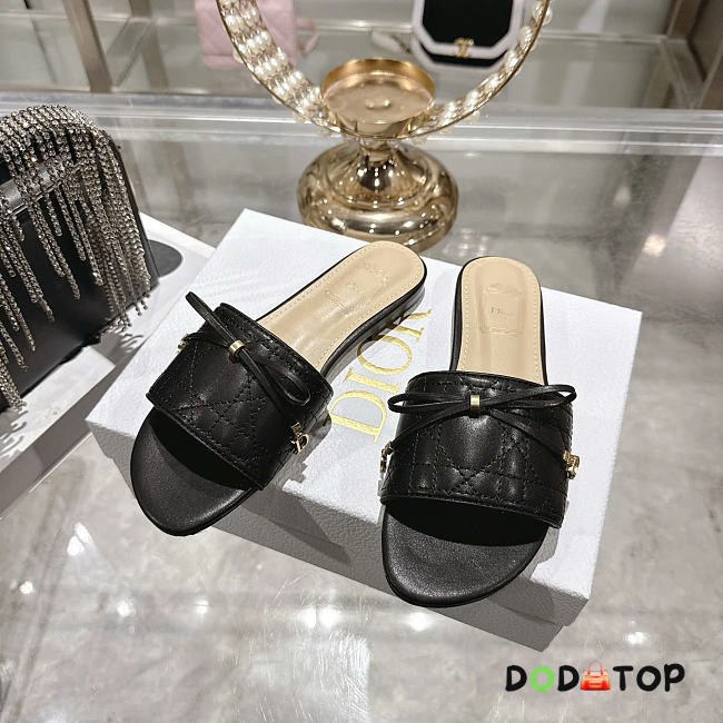 Dior Cannage Slide black - 1