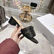 Dior Cannage Slide black 3.5cm - 6
