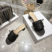 Dior Cannage Slide black 3.5cm - 3