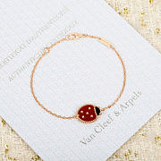 VCA Lucky Spring bracelet, open wings ladybug - 2