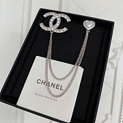Chanel brooch silver  - 1