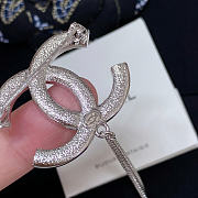 Chanel brooch silver  - 5